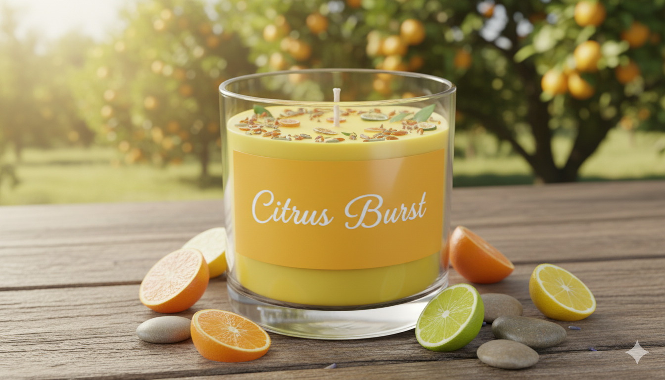 Citrus Burst Candle