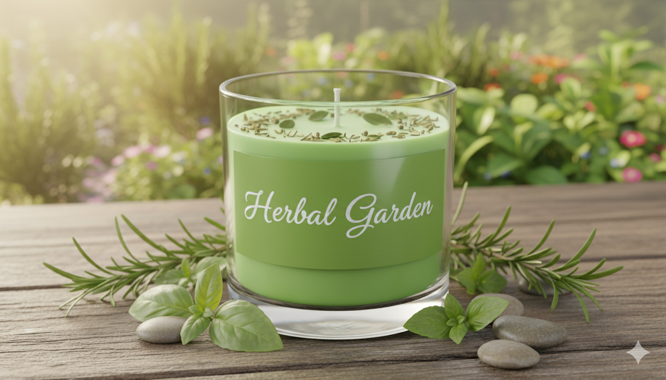 Herbal Garden Candle