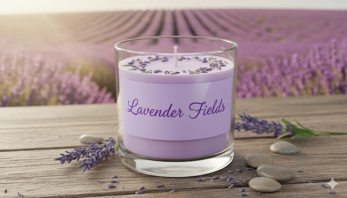 Lavender Fields Candle
